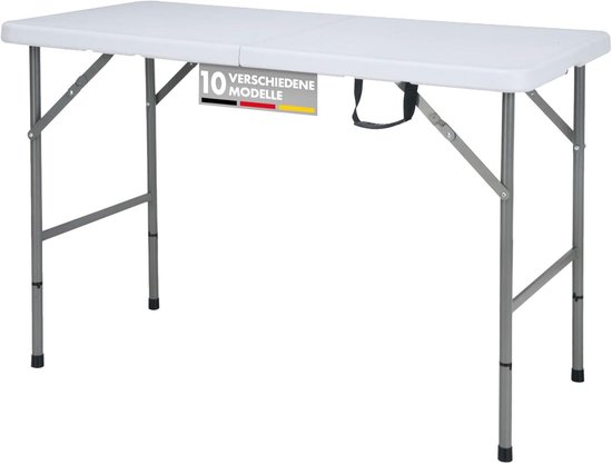 Table Pliante Lifetime Blanc Granite - 244,5 X 76,1 Cm - Idéale Pour