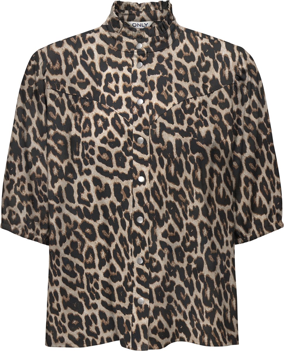 ONLY - ONLARIS LIFE 2/4 FRILL SHIRT WVN CC - Meisjes - Blouses