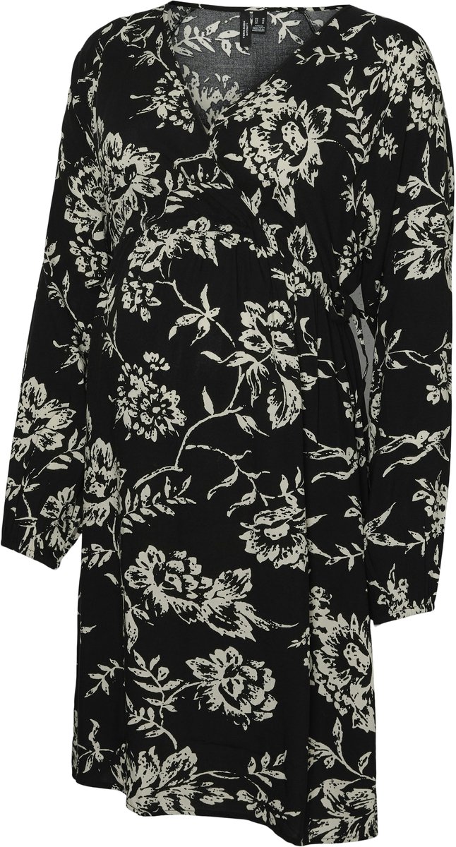 Vero Moda Maternity Jurk VMMEVA Zwangerschapsjurk Zwart