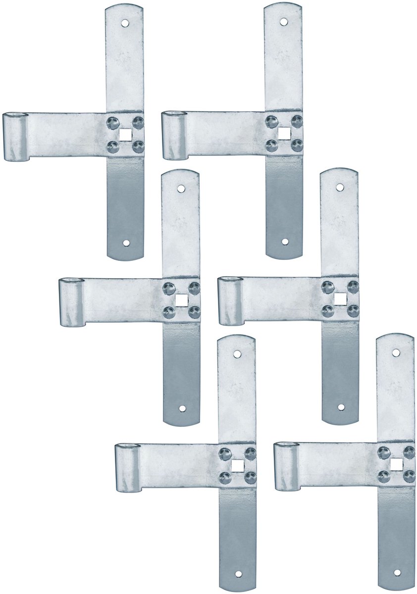 Alberts 824082 Kruisband | verzinkt blauw | 180 x 30 mm | Set van 6