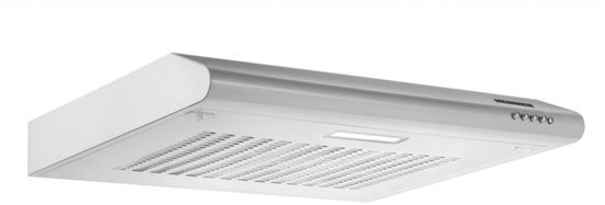 Heinner Onderbouw Afzuigkap – 60cm – 3 standen – 209,7 m³/u – LED-verlichting – 85W – Wit