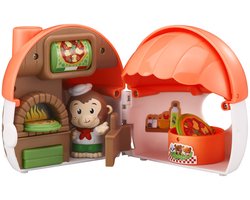 foto van Klorofil De Paddenstoelen Pizzeria – Pocket Editie – Compacte Speelset met 1 Speelfiguur