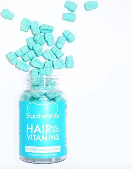 Sugar Bear Hair Vitamins Voedingssupplement 60 gummies