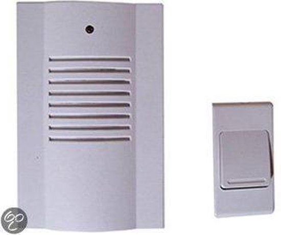 m-e BELL-55621 draadloze deurbel met converter - bedraad naar draadloos - 200 meter bereik