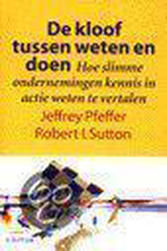 Kloof Tussen Weten En Doen - cover