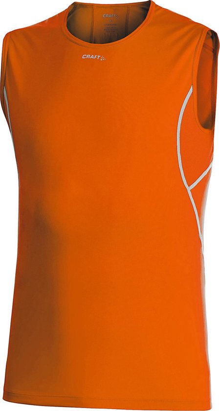 Craft Cool sleeveless - Sportshirt - Heren - Fluorange