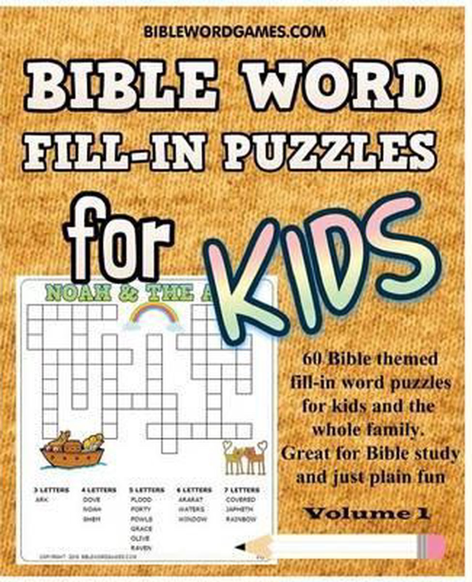 Bible Word Fill In Puzzles For Kids Vol 1 Gary W Watson 9781540307705 Boeken Bol Com