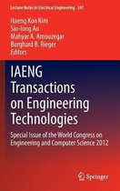 Lecture Notes in Electrical Engineering- IAENG Transactions on Engineering Technologies