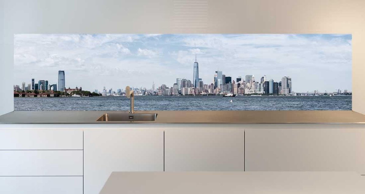 Keuken achterwand Manhattan Energy 305x70cm