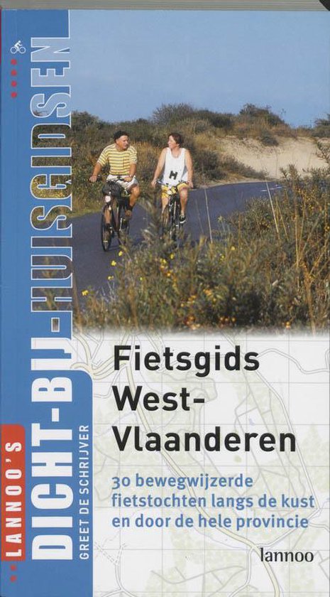 Cover van het boek 'Fietsgids West-Vlaanderen'
