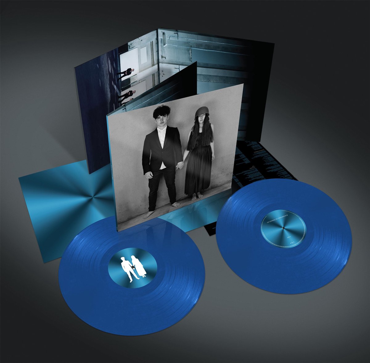 U2 Songs of Experience 青盤2LP 未開封 U2 Songs of Experience - 2LP blauw vinyl - Inclusief download