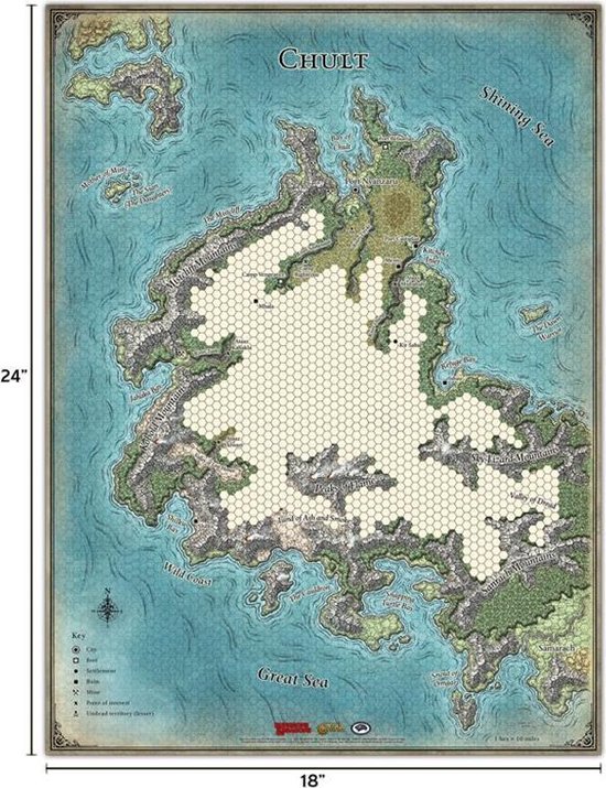 Afbeelding van het spel D&D Tomb of Annihilation Map Set