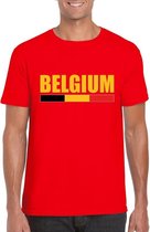 Rood Belgium supporter shirt heren L