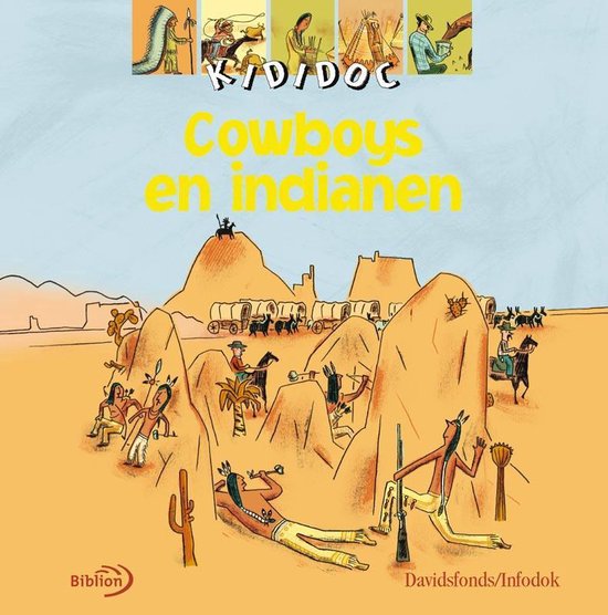 Cover van het boek 'Cowboys en indianen' van J.-M. Bilioud