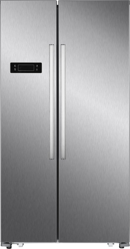 Frilec - BONNSBS625-4A+ - Amerikaanse koelkast - RVS | bol.com
