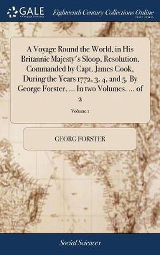 A Voyage Round the World, in His Britannic Majesty's Sloop,  ... - cover