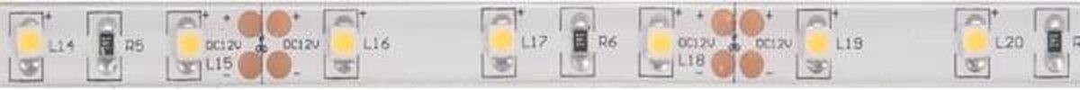 Velleman Ledstrip, flexibel, zelfklevend, IP61, 300 leds, 5 m, 12 V, 6500K, koud wit