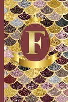 Letter F Notebook