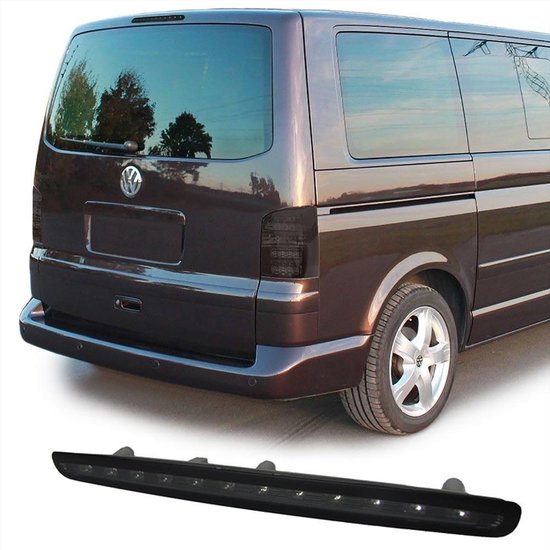 18 mm lens topkwaliteit auto derde dak originele remlicht achteruitrijcamera, vervanging voor VW T5 bus Transporter Multivan Caravelle Business met achterklep (geen vleugelturer), 2003-2015 bouwjaar