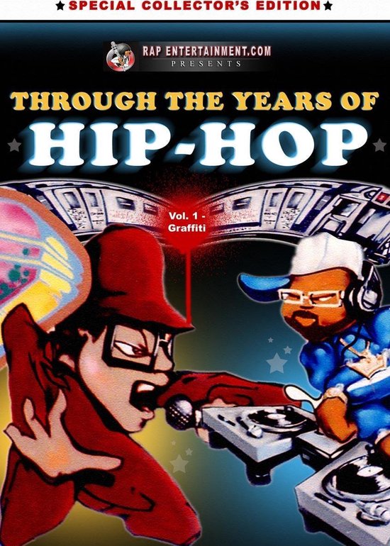 Cover van de film 'Through The Years Of Hip Hop Vol.1 -Graffiti'
