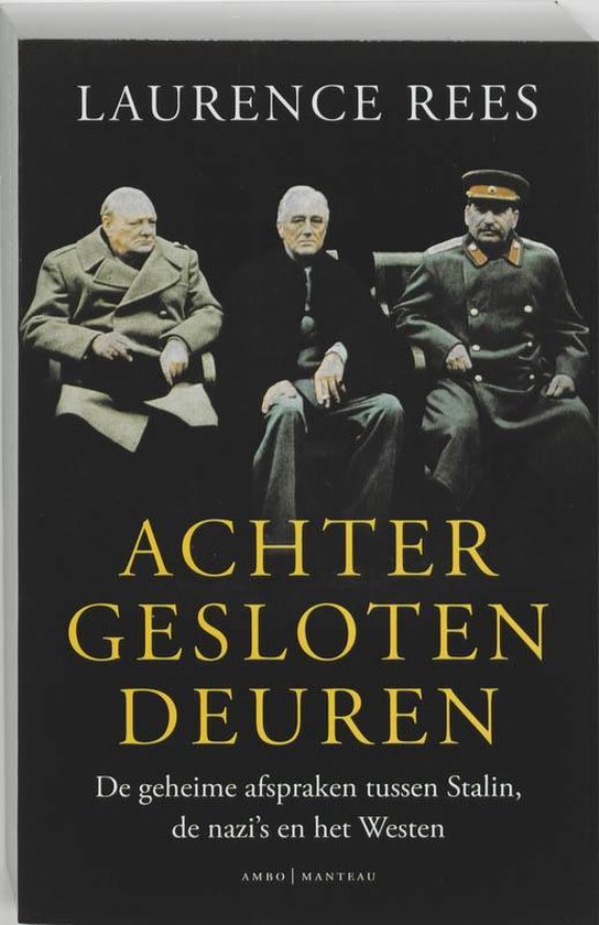 Cover van het boek 'Achter gesloten deuren'