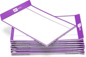 Set van 16 kaarten PAARS | Herschrijfbare whiteboard magneten voor scrum, kanban en agile | Richt uw magneetbord naar wens in! | Maak je eigen planning | Herbruikbaar
