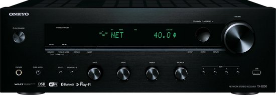 ONKYO TX-8250 Netwerk Stereo Receiver - Zwart | bol.com