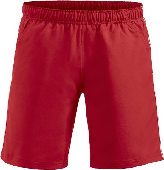 Hollis sport shorts rood/wit xxl