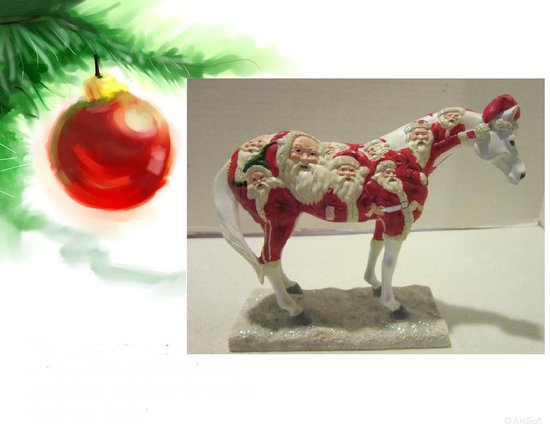 The Trail of Painted Ponies, Big Red, paard met Santa Claus