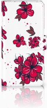 Geschikt voor Samsung Galaxy S8 Plus Book Case Hoesje Blossom Red