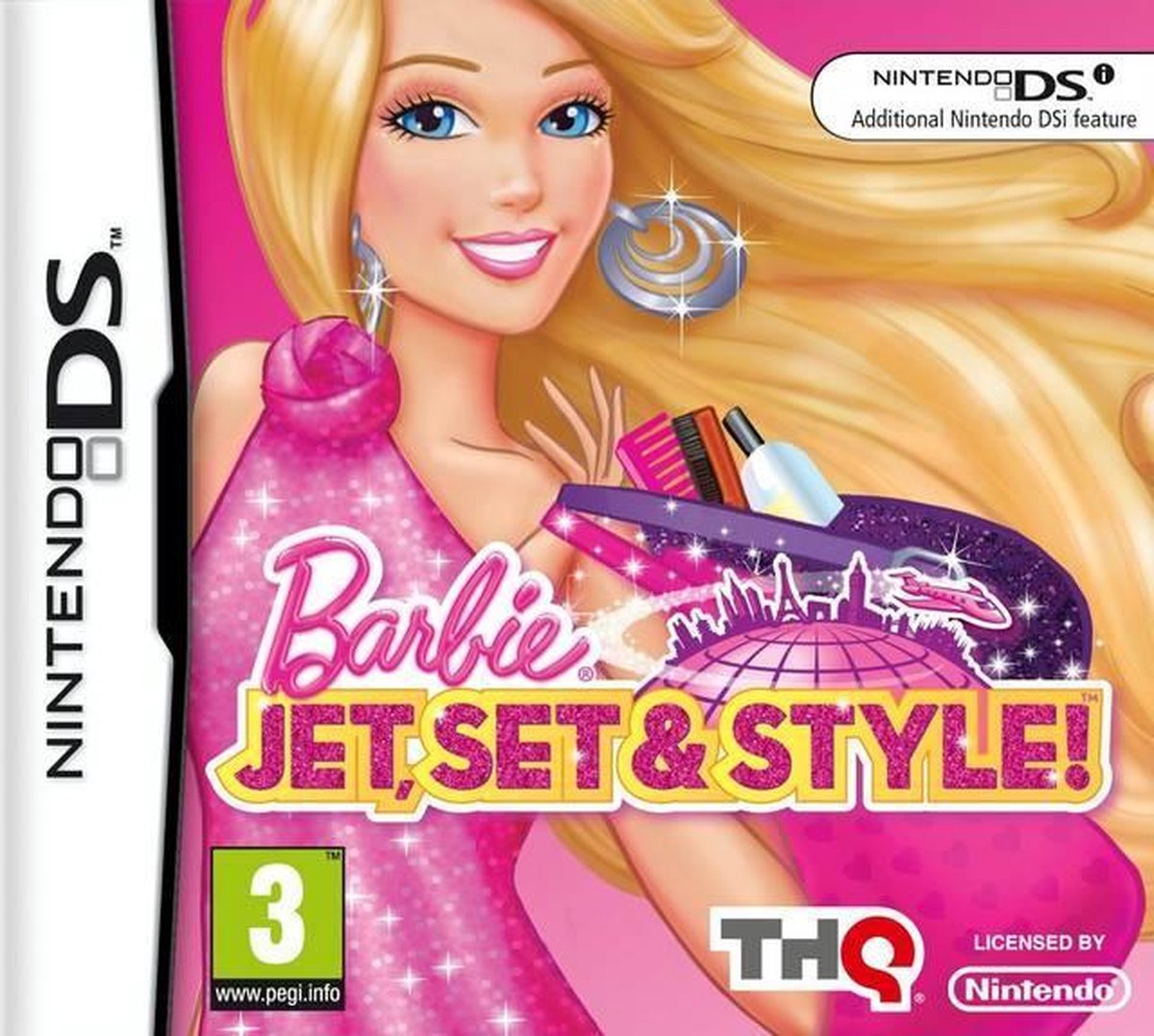 DS Barbie Jet, Set & Style