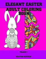 Elegant Easter Adult Coloring Book