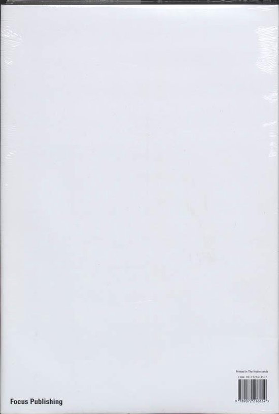 Witte achterpagina van een boek met 'Focus Publishing' en ISBN-nummer.