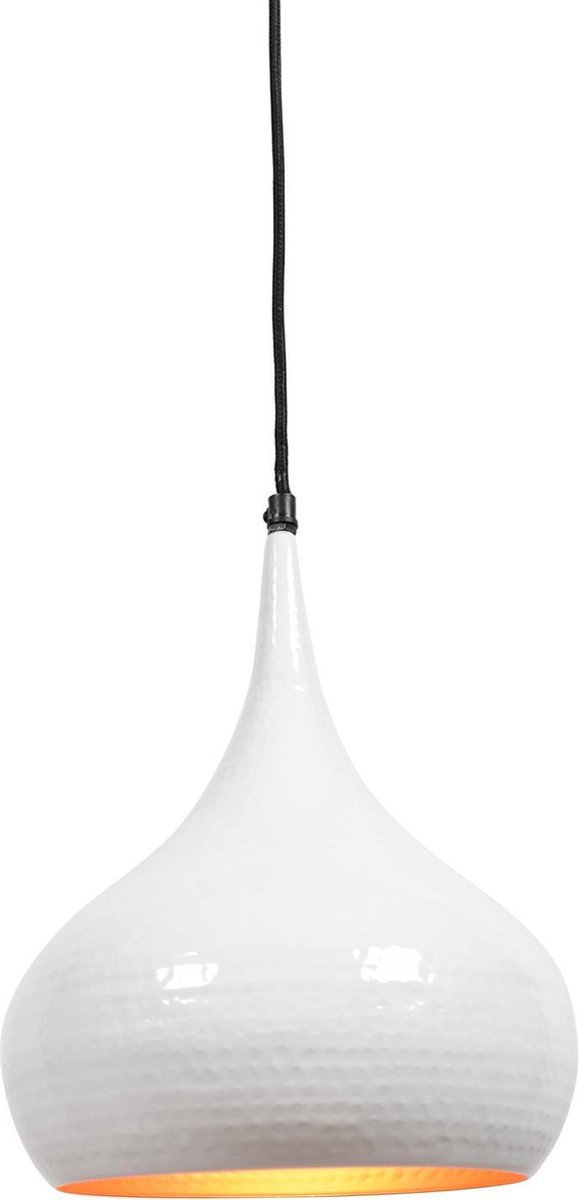 Urban Interiors Miem Hanglamp Wit - Hamerslag - Ø22