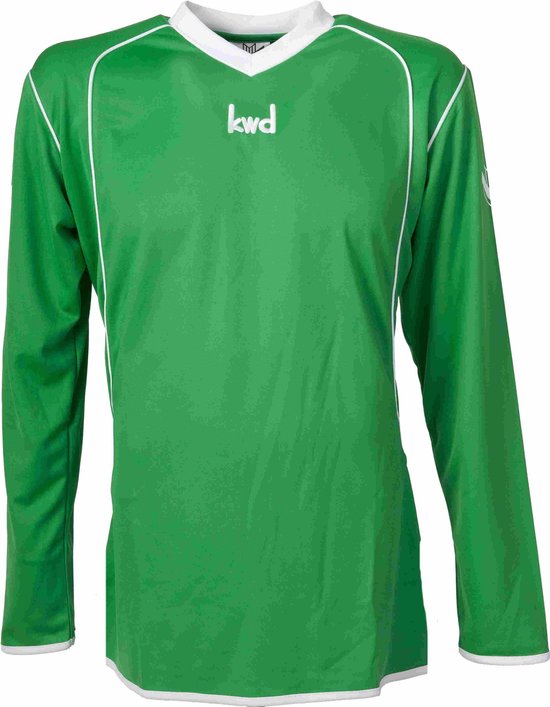 KWD Sportshirt Victoria - Voetbalshirt - Volwassenen - Maat M - Groen/Wit