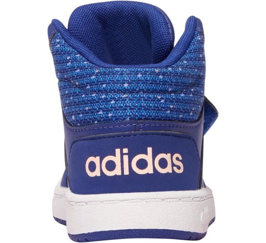 adidas Kinderen Blauwe Hoops Mid 2.0 - Maat 22 | bol.com