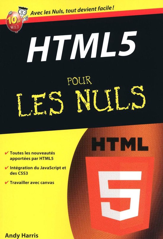Poche pour les nuls - HTML 5 Poche pour les nuls - cover