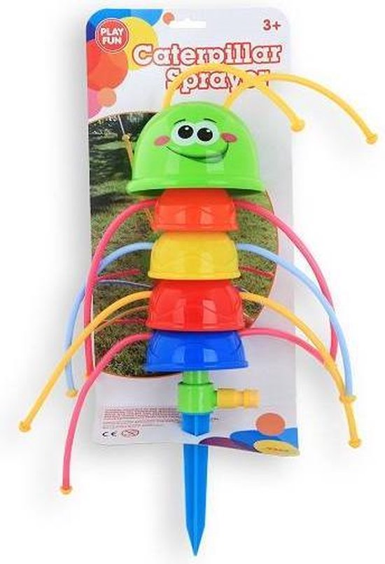 Playfun Waterspoeiende Rups - Waterpret