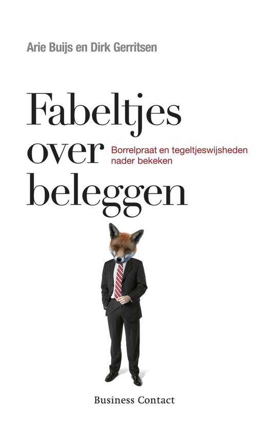 Cover van het boek 'Fabeltjes over beleggen / druk 1' van D. Gerritsen