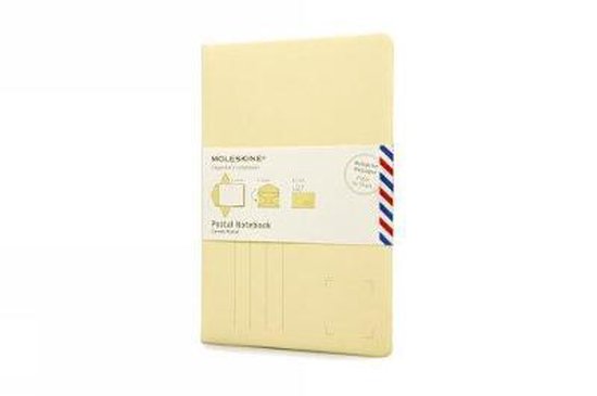 Moleskine Postal Notebook Large Frangipane Yellow