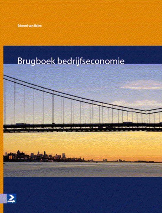 Brugboek Bedrijfseconomie - cover