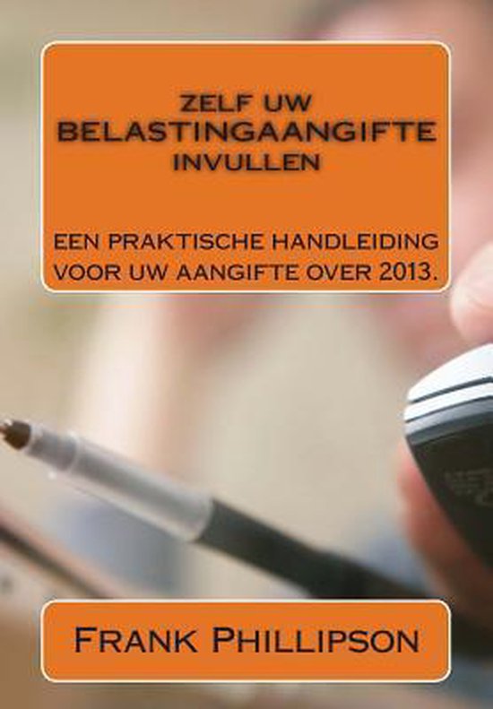 Zelf uw BELASTINGAANGIFTE invullen - cover