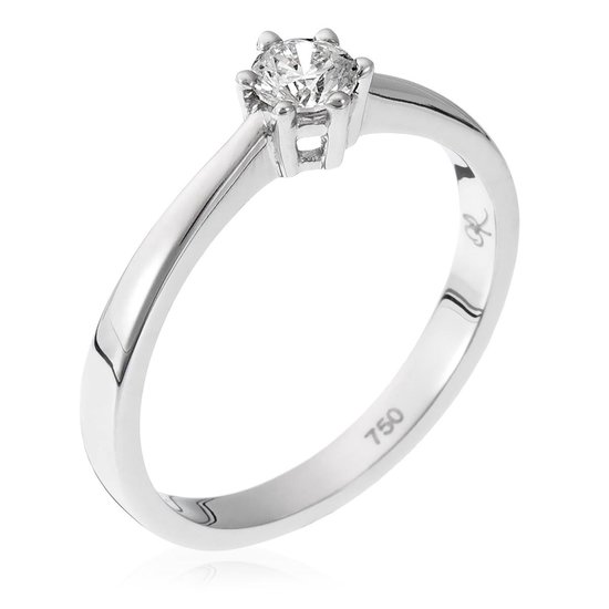 Orphelia RD-3370/52 - Ring - 18 Karaat Witgoud / Diamant 0.30 ct