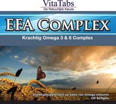 VitaTabs EFA Complex - Krachtig Omega 3 & 6 - 120 softgels - Visolie - Voedingssupplement