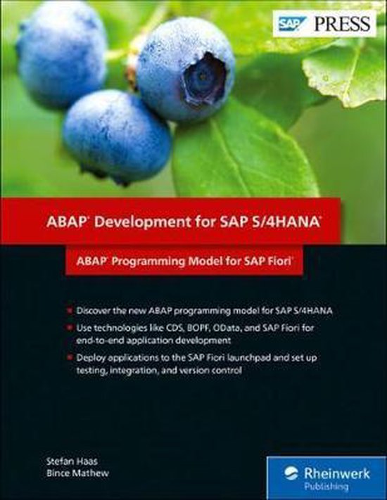 ABAP Development for SAP S/4HANA - cover