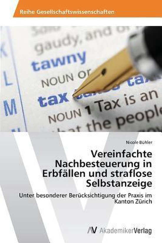 Vereinfachte Nachbesteuerung in Erbfällen und straflose Sel ... - cover