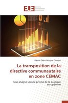 La Transposition de la Directive Communautaire En Zone Cemac