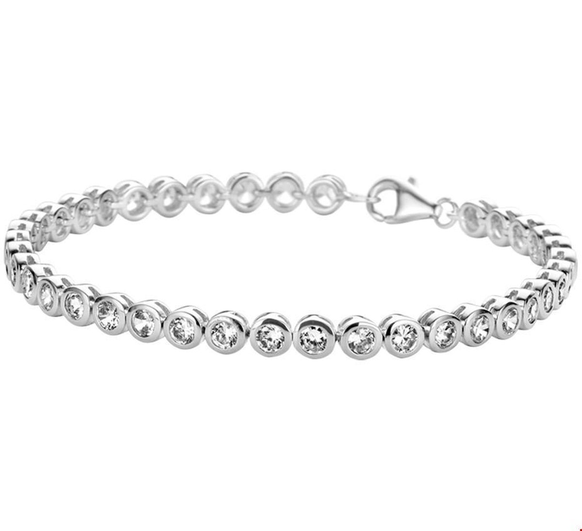 tennisarmband zirkonia 4 mm