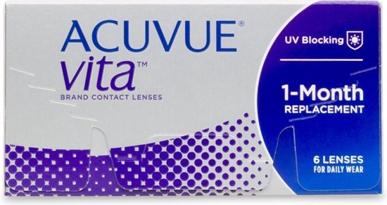 +3.75 - ACUVUE® VITA - 6 pack - Maandlenzen - BC 8.80 - Contactlenzen