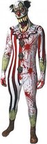 Morphsuits™ Jaw Dropper Clown - SecondSkin - Verkleedkleding - 176/184 cm